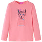 Kids' T-shirt with Long Sleeves Pink 92