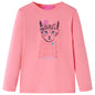 Kids' T-shirt with Long Sleeves Pink 104