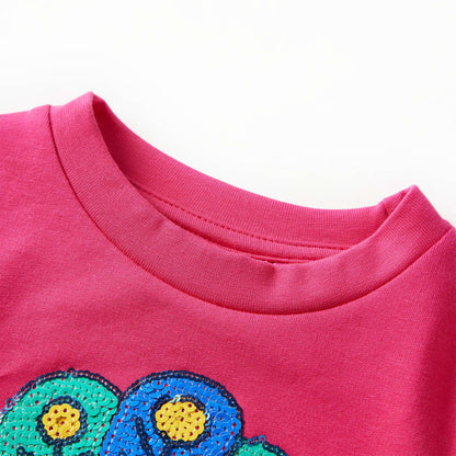 Kids' Sweatshirt Bright Pink 92