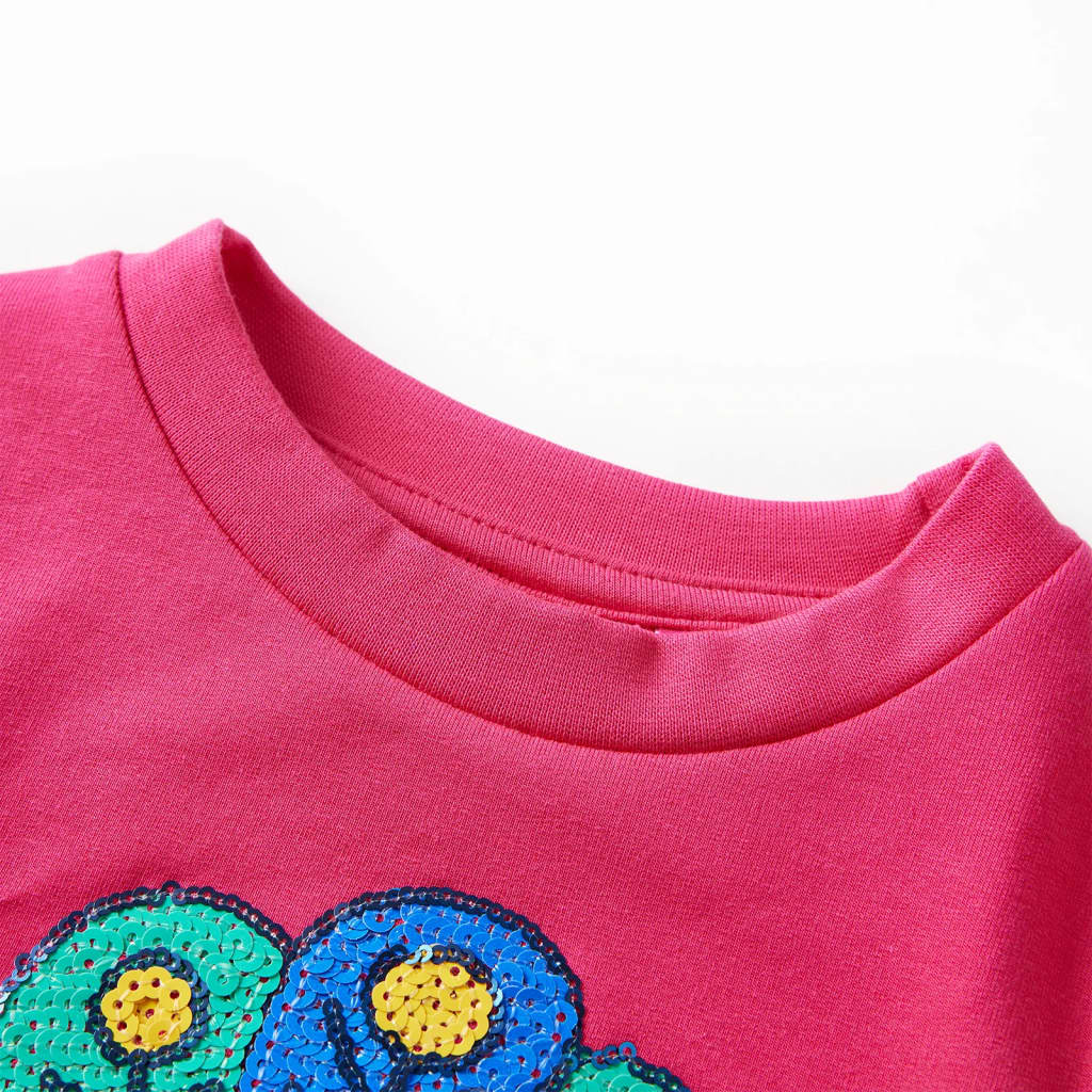 Kids' Sweatshirt Bright Pink 116