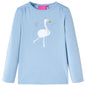 Kids' T-shirt with Long Sleeves Light Blue 116