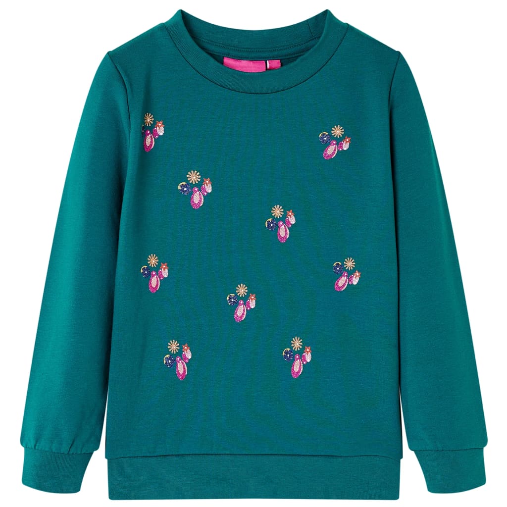 Kids' Sweatshirt Dark Green 92