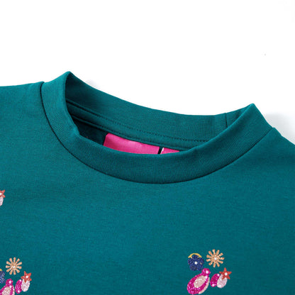 Kids' Sweatshirt Dark Green 104