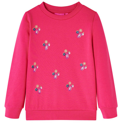 Kids' Sweatshirt Bright Pink 104