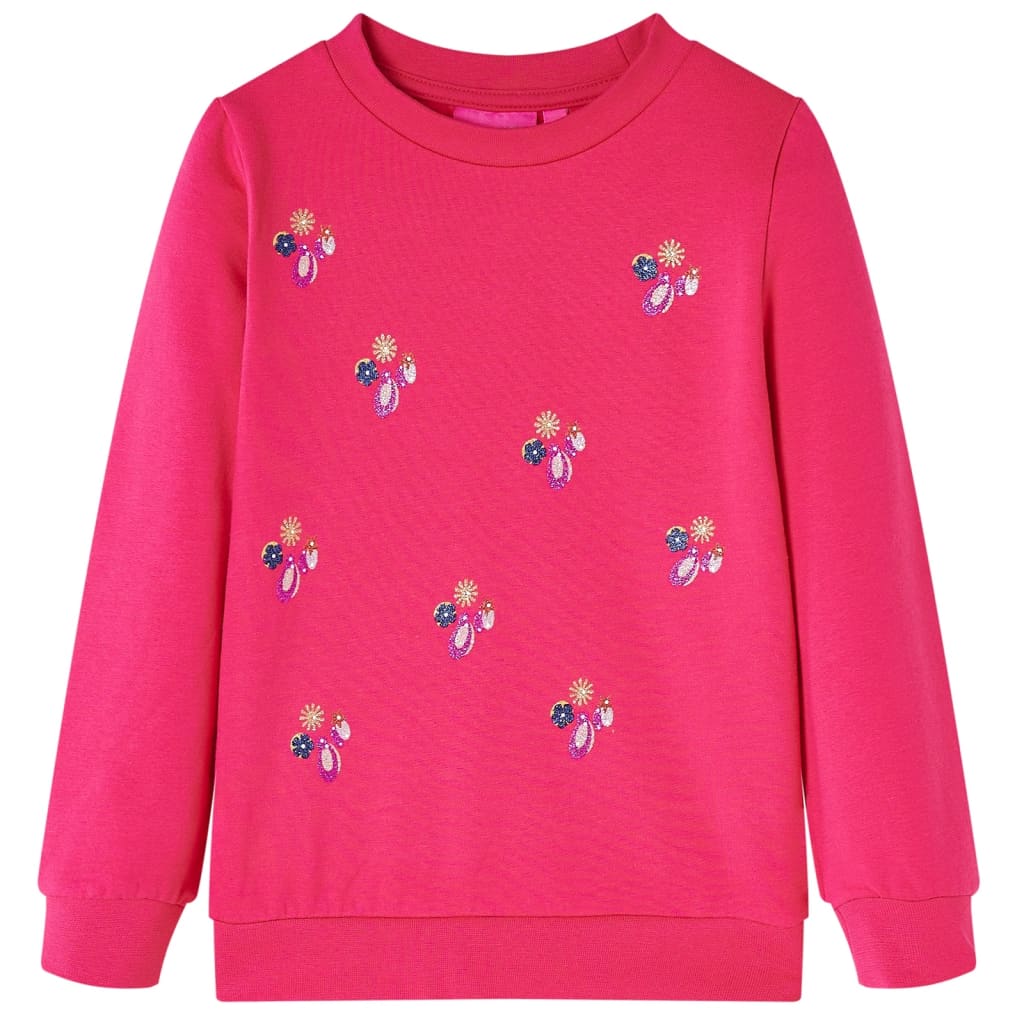 Kids' Sweatshirt Bright Pink 116