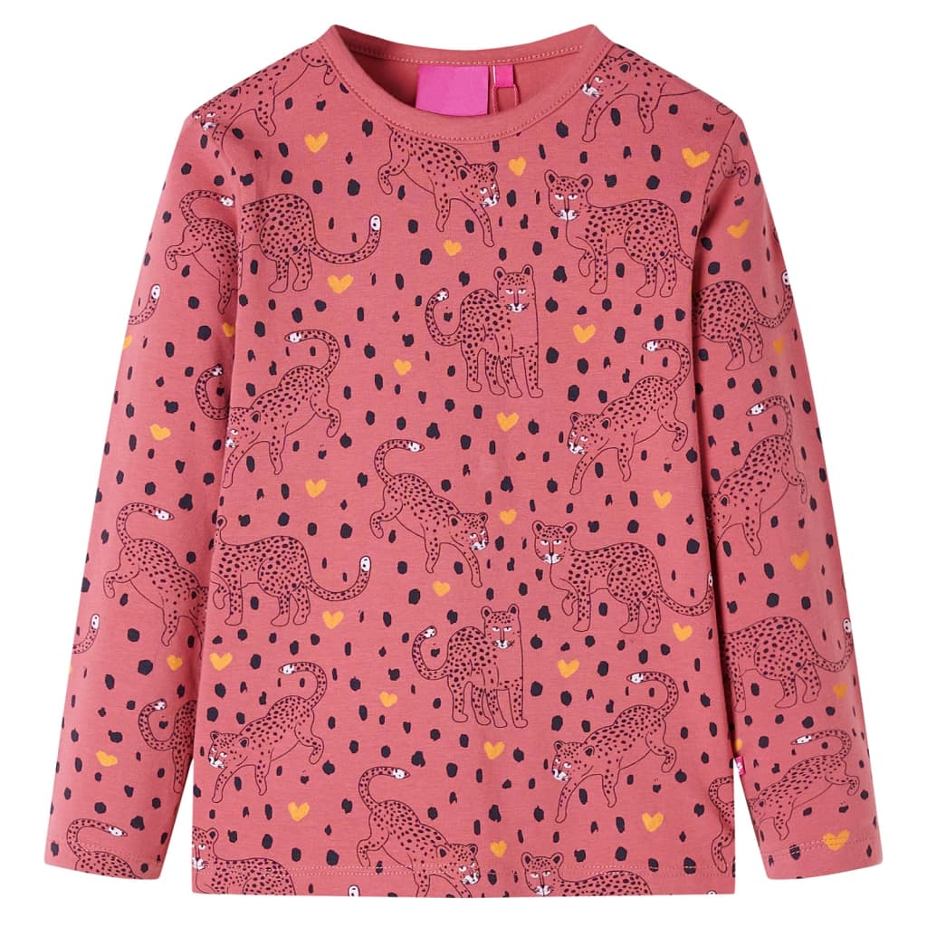 Kids' Pyjamas with Long Sleeves Old Pink 92