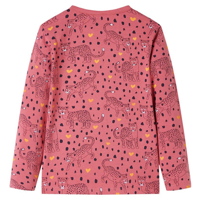 Kids' Pyjamas with Long Sleeves Old Pink 92