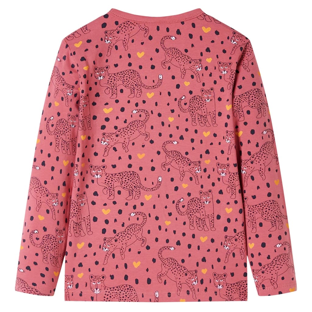 Kids' Pyjamas with Long Sleeves Old Pink 104