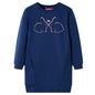 Kids' Sweatshirt Dress Navy 92