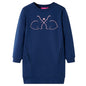 Kids' Sweatshirt Dress Navy 104