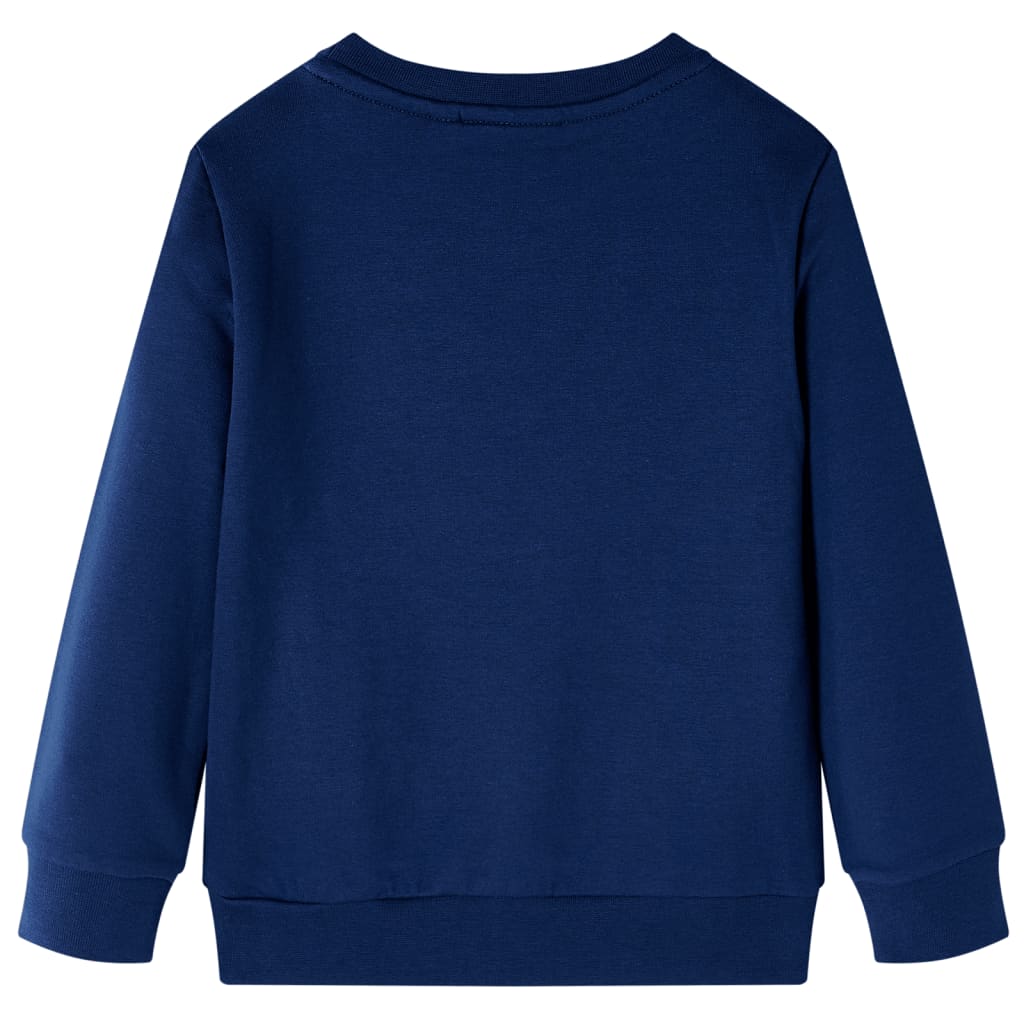 Kids' Sweatshirt Navy Blue 128