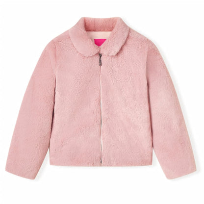 Kids' Coat Faux Fur Pink 104