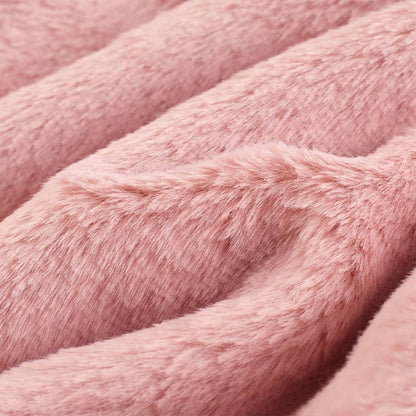 Kids' Coat Faux Fur Pink 116