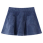 Kids' Skirt with Pockets Corduroy Navy 104