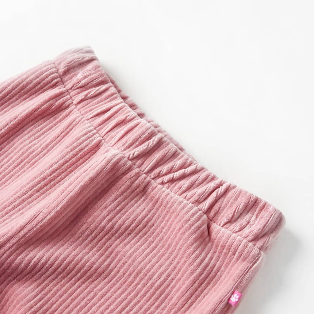 Kids' Pants Corduroy Light Pink 92