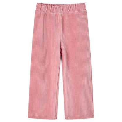 Kids' Pants Corduroy Light Pink 104