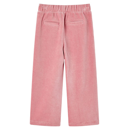 Kids' Pants Corduroy Light Pink 104