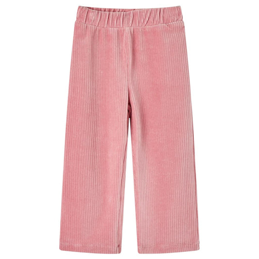 Kids' Pants Corduroy Light Pink 128