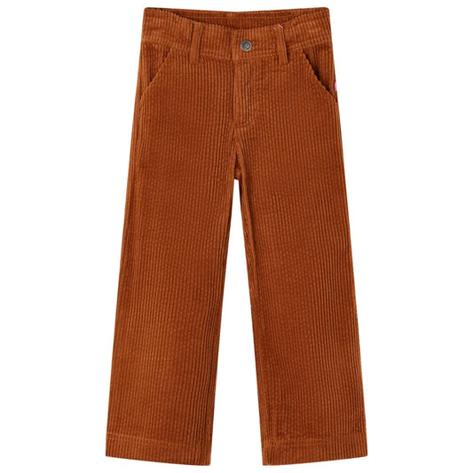 Kids' Pants Corduroy Cognac 92