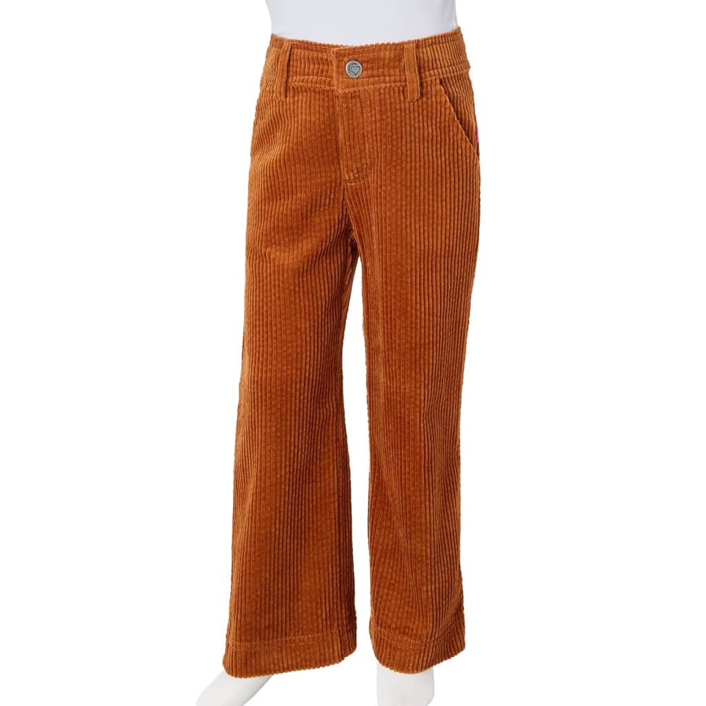 Kids' Pants Corduroy Cognac 116