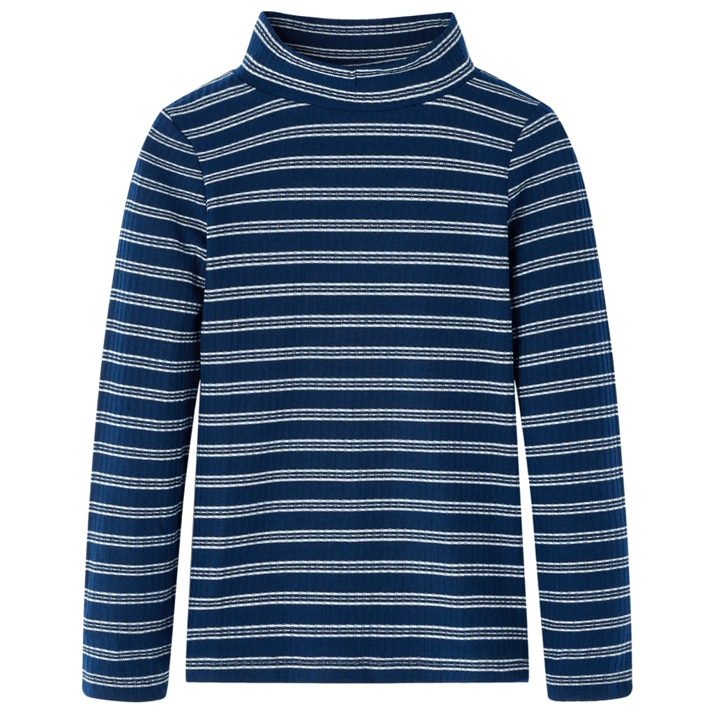 Kids' T-shirt with Long Sleeves Navy Blue 104