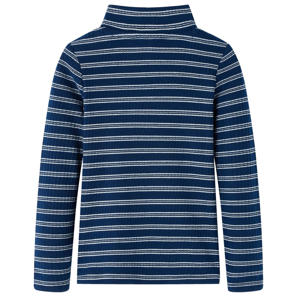 Kids' T-shirt with Long Sleeves Navy Blue 104