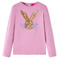 Kids' T-shirt with Long Sleeves Burnt Pink 116