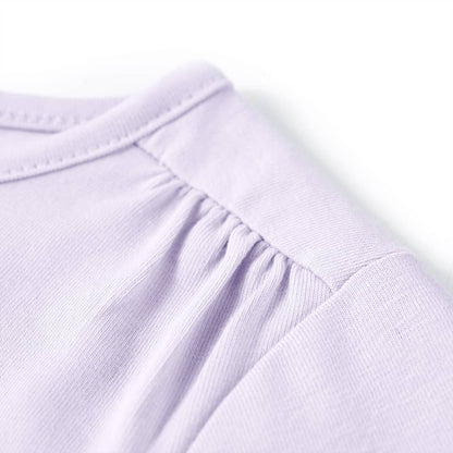 Kids' T-shirt with Long Sleeves Light Lilac 116