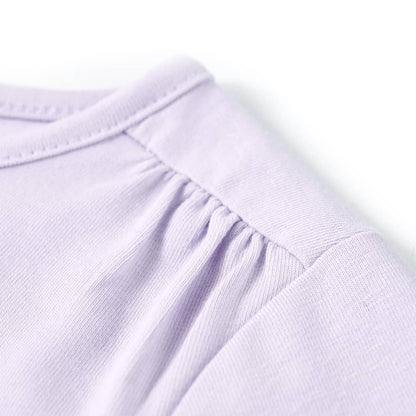 Kids' T-shirt with Long Sleeves Light Lilac 128