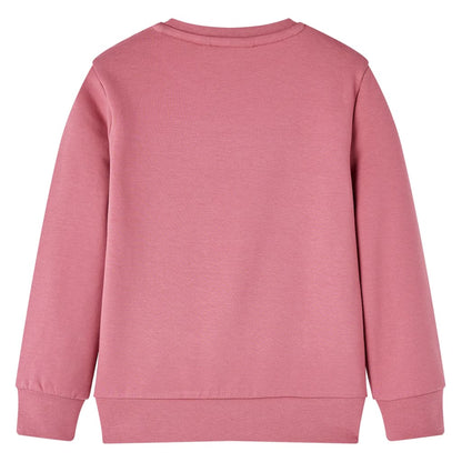 Kids' Sweatshirt Velvet Patchwork Raspberry 104