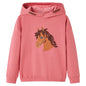 Kids' Hooded Sweatshirt Old Pink 92