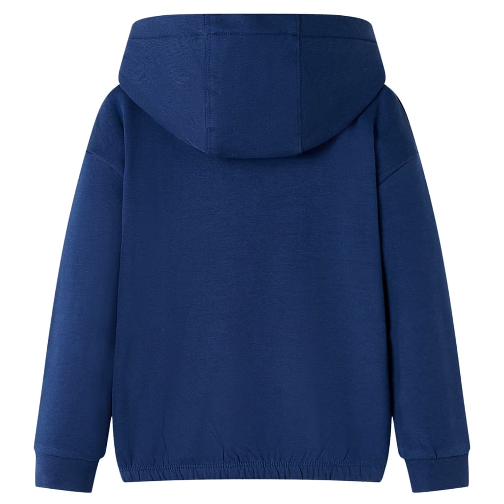 Kids' Hooded Sweatshirt Navy 116