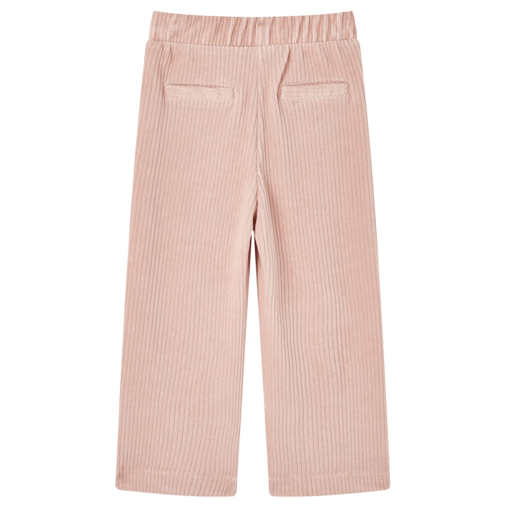 Kids' Pants Corduroy Light Pink 104