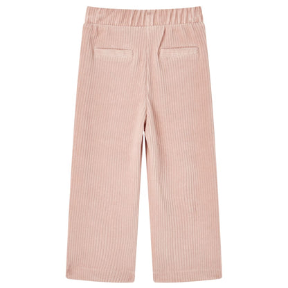 Kids' Pants Corduroy Light Pink 104