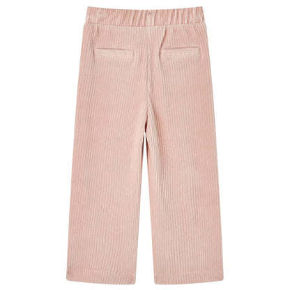 Kids' Pants Corduroy Light Pink 116