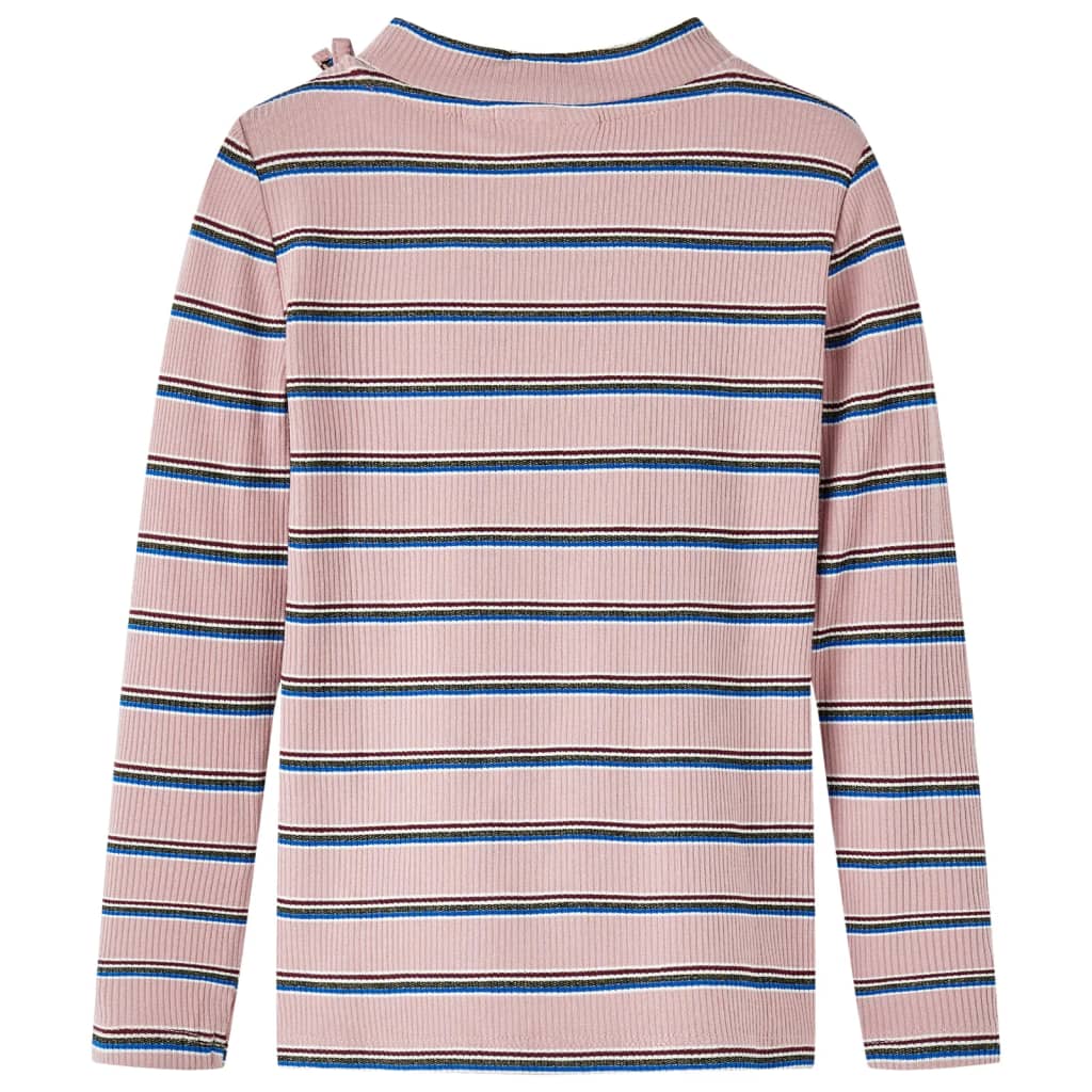 Kids' T-shirt with Long Sleeves Light Pink 92