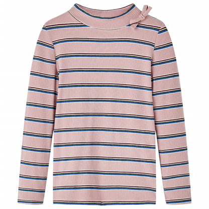 Kids' T-shirt with Long Sleeves Light Pink 116