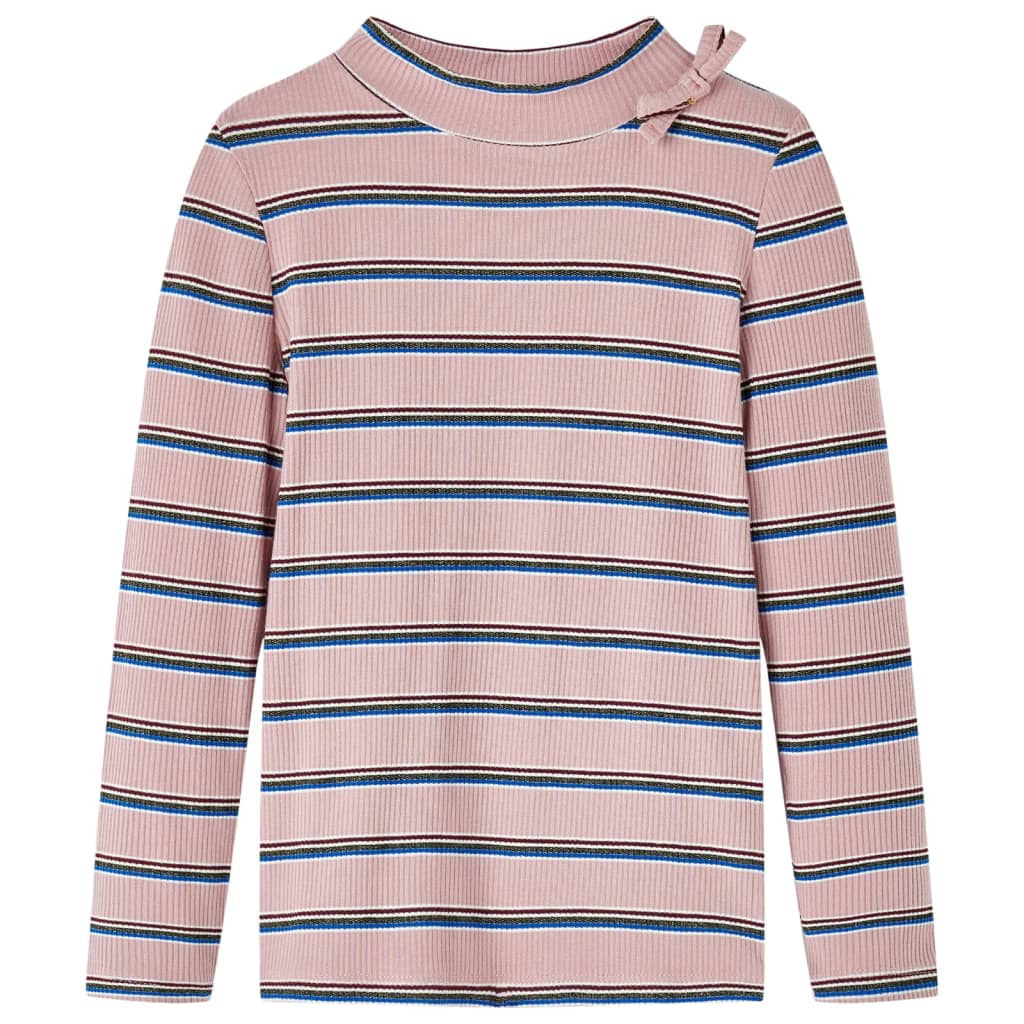 Kids' T-shirt with Long Sleeves Light Pink 128