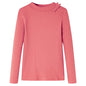 Kids' T-shirt with Long Sleeves Old Pink 92