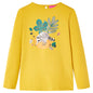 Kids' T-shirt with Long Sleeves Ochre 92