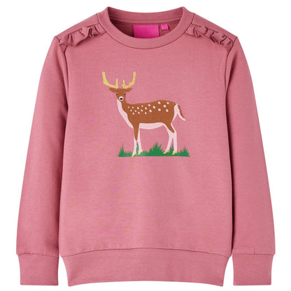 Kids' Sweatshirt Raspberry 116