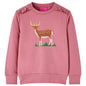 Kids' Sweatshirt Raspberry 116