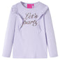 Kids' T-shirt with Long Sleeves Light Lilac 128