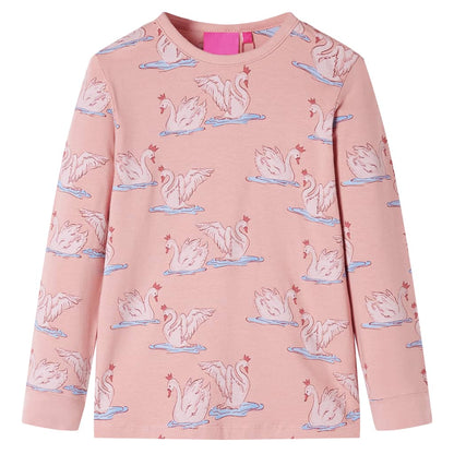 Kids' Pyjamas with Long Sleeves Light Pink 92