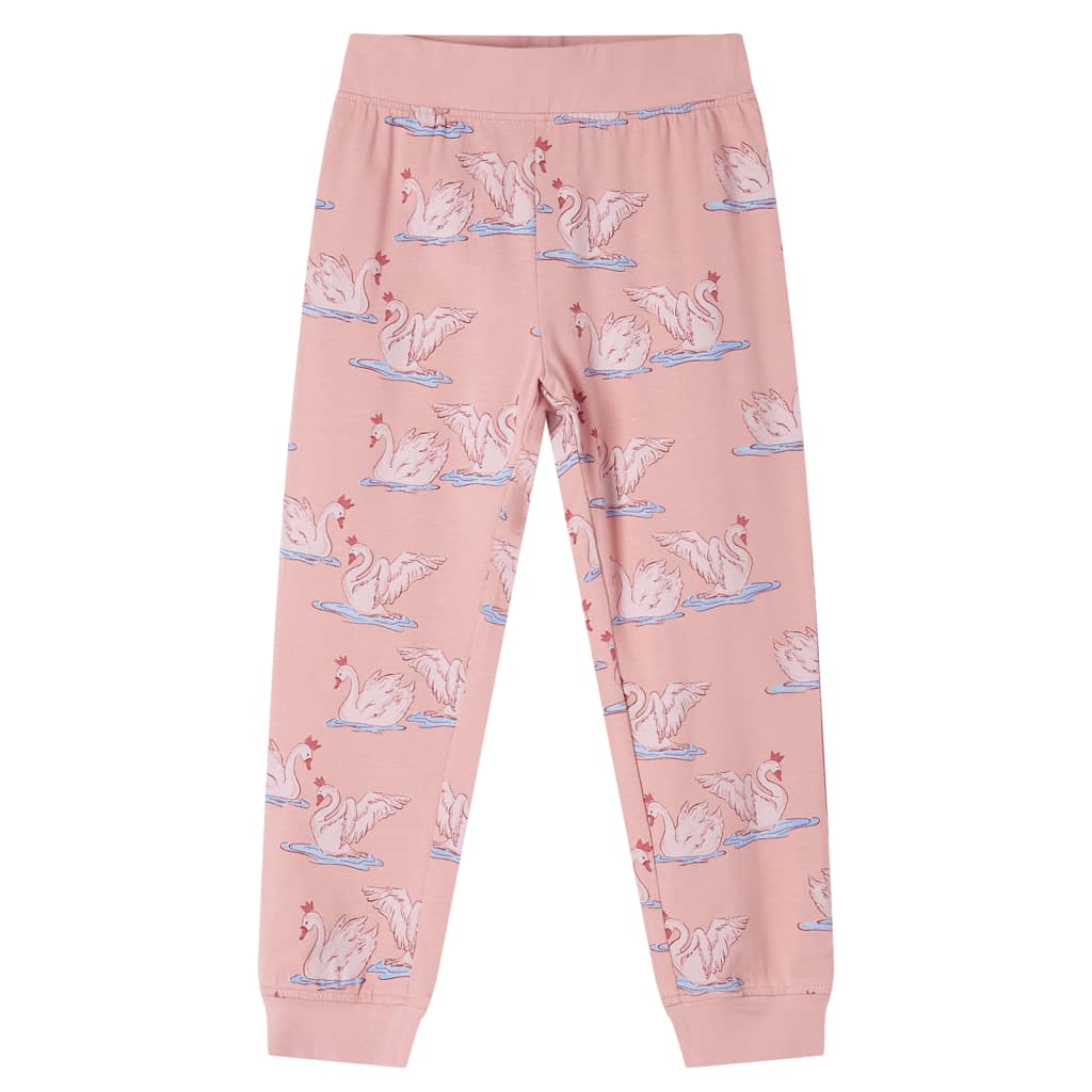 Kids' Pyjamas with Long Sleeves Light Pink 104