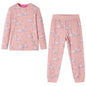 Kids' Pyjamas with Long Sleeves Light Pink 116