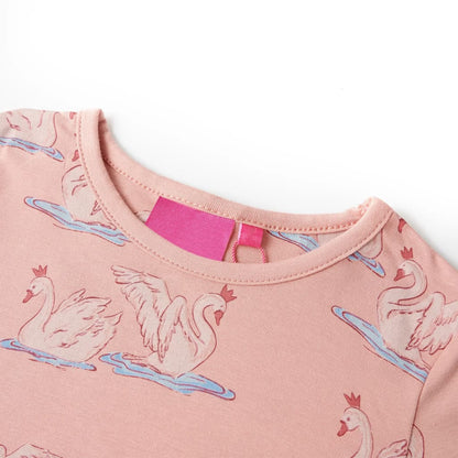 Kids' Pyjamas with Long Sleeves Light Pink 140