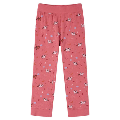 Kids' Pyjamas with Long Sleeves Old Pink 104