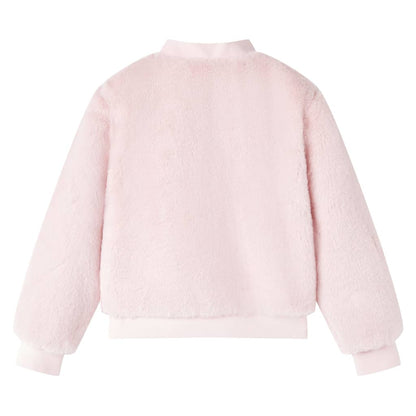 Kids' Jacket Faux Fur Soft Pink 104