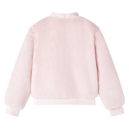 Kids' Jacket Faux Fur Soft Pink 116